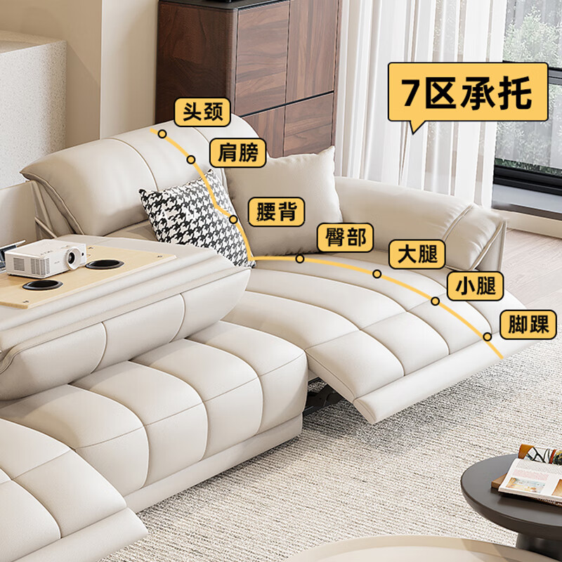 迪维凯电动真皮沙发 2.45米电动沙发怎么样,真实反馈,助你了解真相!-图片3