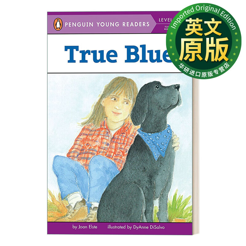 true blue - penguin young readers level 4 企鹅青少分级阅读4级