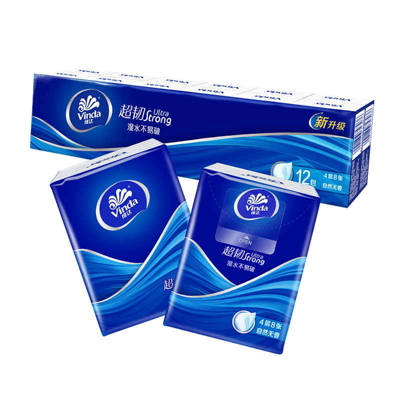 ά�Vinda������ֽ����8Ƭ��ЯװС��ֽ������ֽ�ͽ�ֽ��ʪˮ���ֽ 3�� 8Ƭ*10��