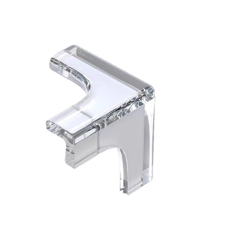 钧稳 防撞角保护套硅胶防磕碰安全防撞通用透明护角 t型防撞角40个装