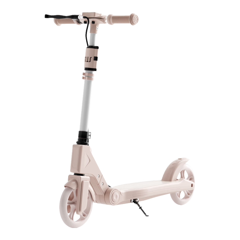 斯威(SWAY)兩輪滑板車兒童5-10-15歲以上可折疊代步車二輪踏板車可調(diào)高 夢幻粉【前后雙剎】5歲以上