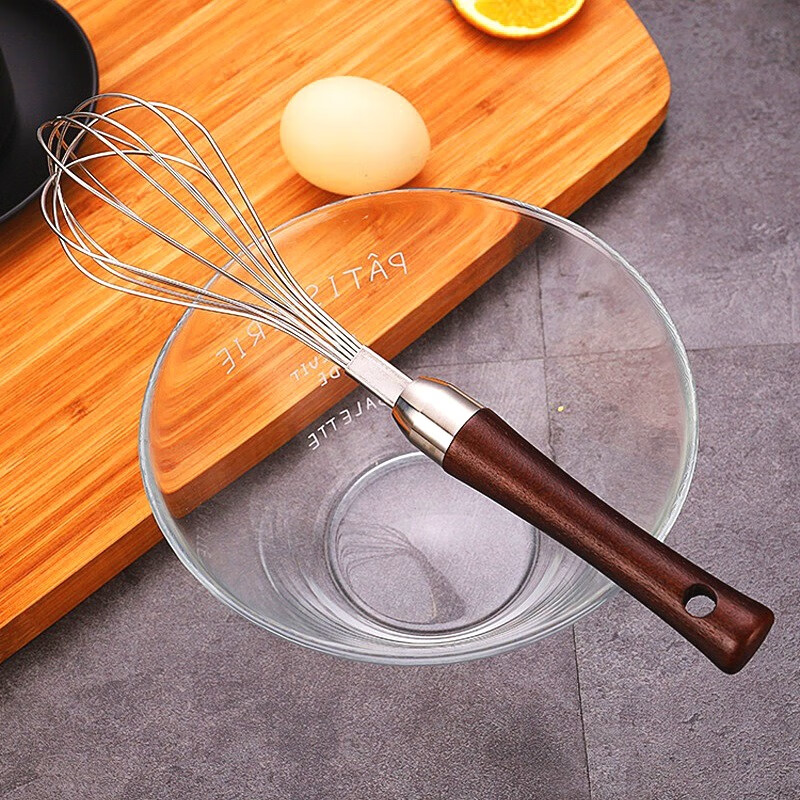 乐活森304不锈钢打蛋器手动烘焙用具搅拌棒奶油鸡蛋面粉小打发器木