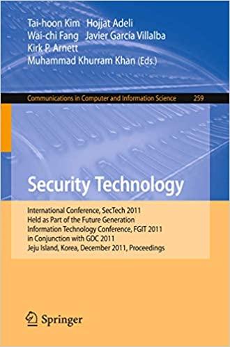预订Security Technology: International Conference, S