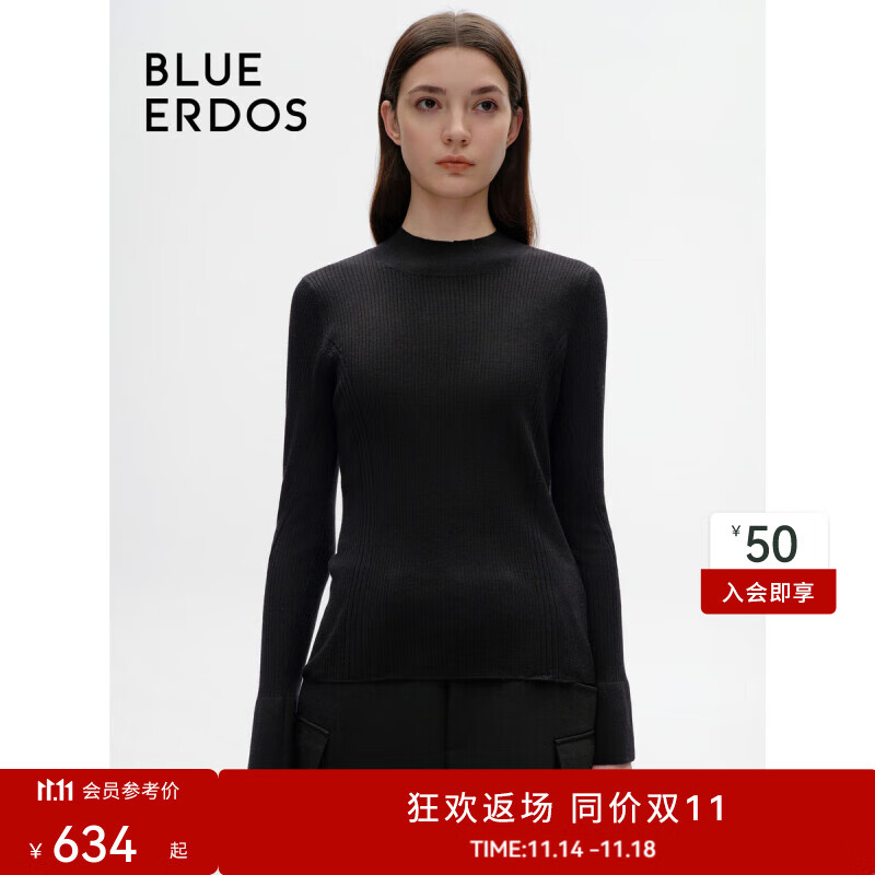 BLUE ERDOS��֯��Ů���������������ë�����֯���� �� 155/76A/XS