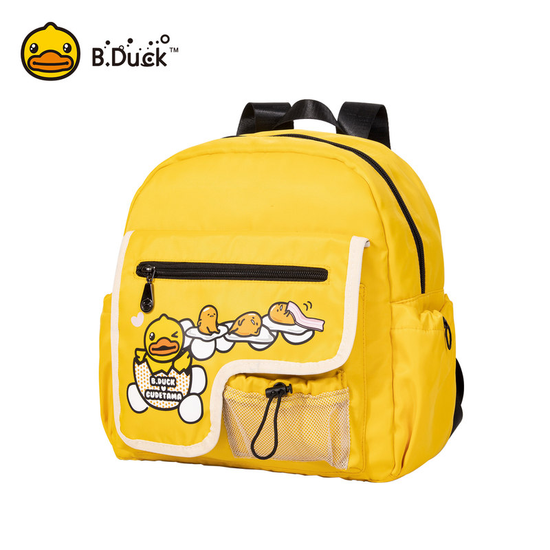 duckbduck小黄鸭双肩包书包背包潮流蛋黄哥联名系列 蛋黄哥