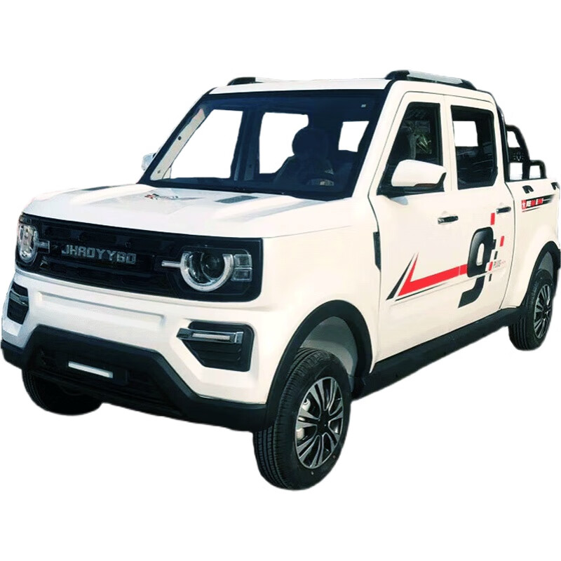 岭溪老头乐电动三四轮车皮卡代步家用小型电瓶新能源油电两用拉货