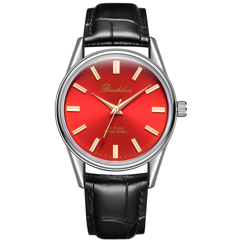 东方双狮(orient)上海老上海产老式手表男士纯手动上弦机械手表复古防