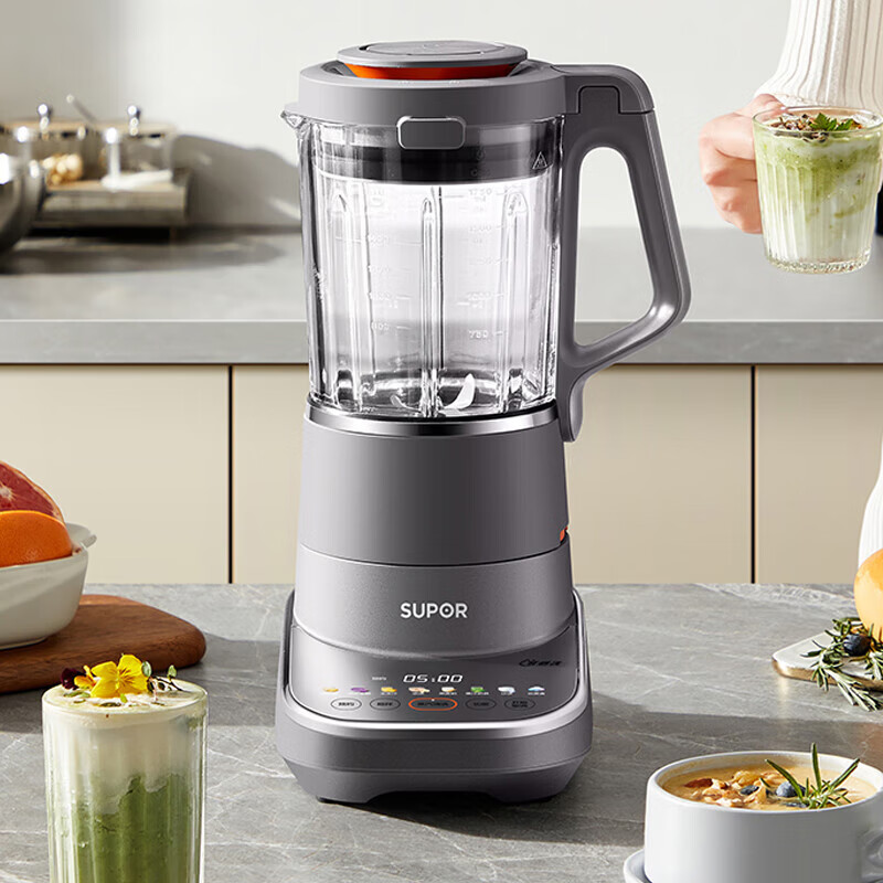 苏泊尔(supor)可拆洗破壁机家用多功能豆浆机全自动小型辅食料理机 sp