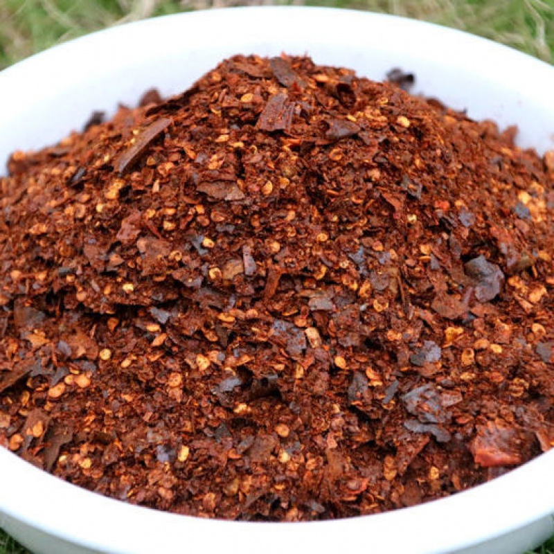 贵州遵义特产胡辣椒 柴火糊辣椒面 海椒特辣辣椒粉 中辣 500克  500克