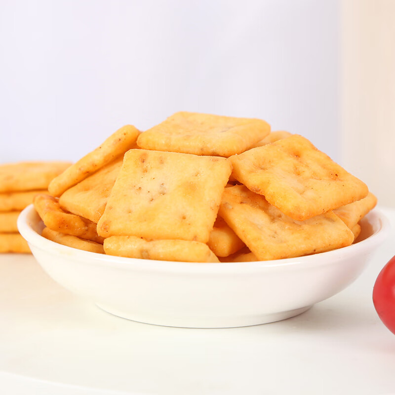 乐吧小脆薯片50g*16条多口味非油炸混装整箱休闲办公室零食饼乾 混合