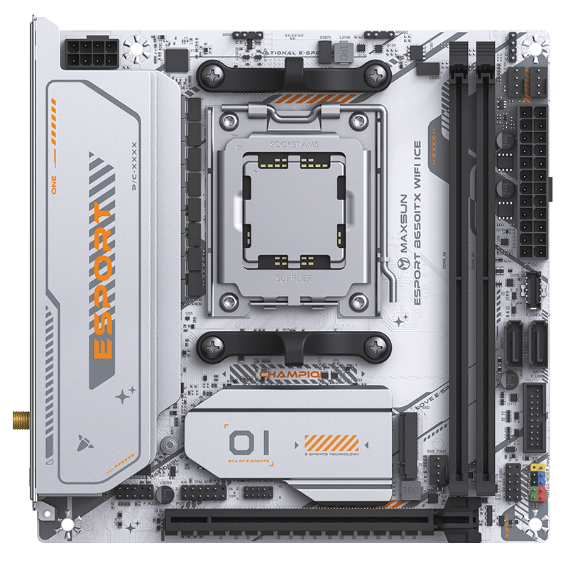 uMS-eSport B650ITX WIFI ICE+AMD  5 9600XCPUװʵ1978.2Ԫ
