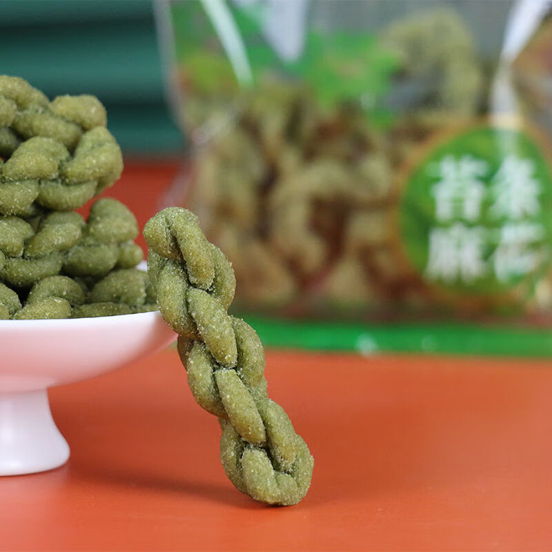 上海特产苔条麻花油赞子 休闲老式中式传统糕点心咸味 /苔条麻花500g