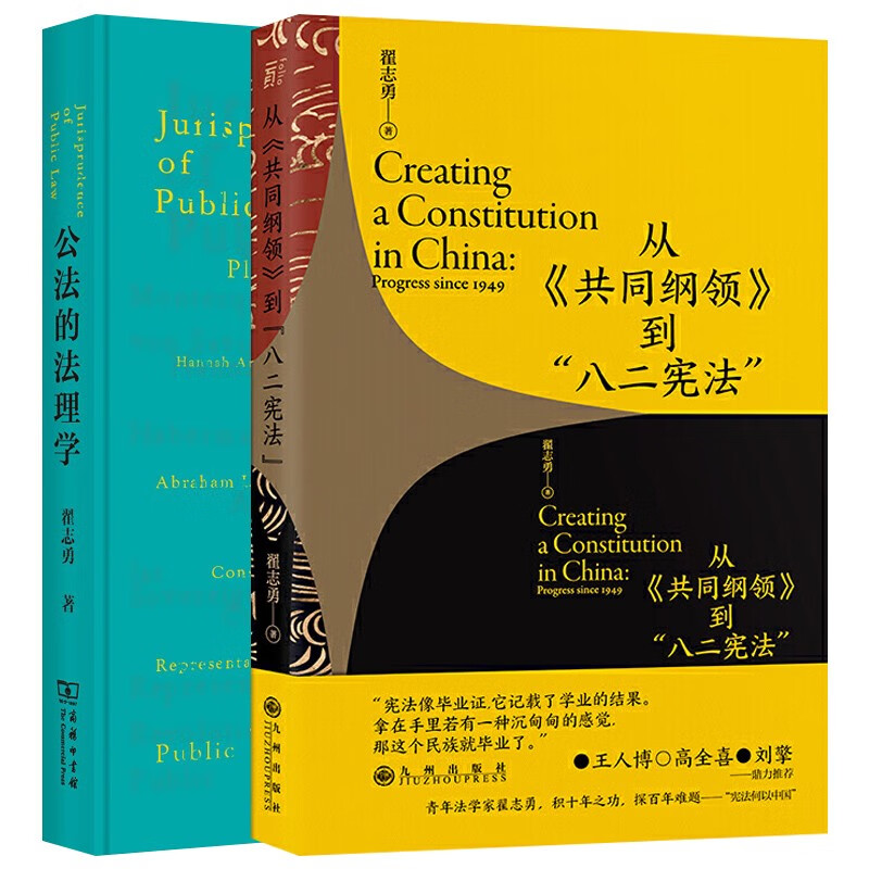 翟志勇作品(套装共2册): 公法的法理学