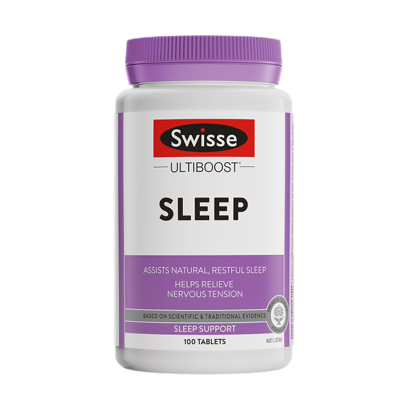 Swisse斯维诗 睡眠片 100片/瓶 缬草精华 不含褪黑素 安稳睡眠 澳洲进口 海外进口