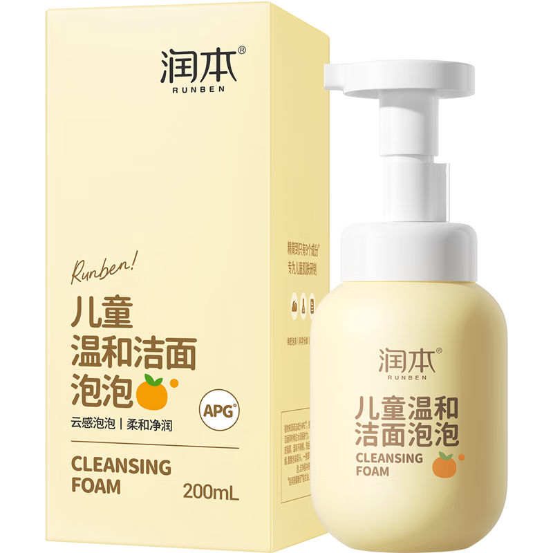 RUNBEN 润本 儿童洗面奶 100ml