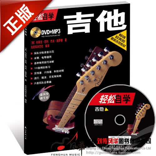 轻松自学吉他（含光盘）
