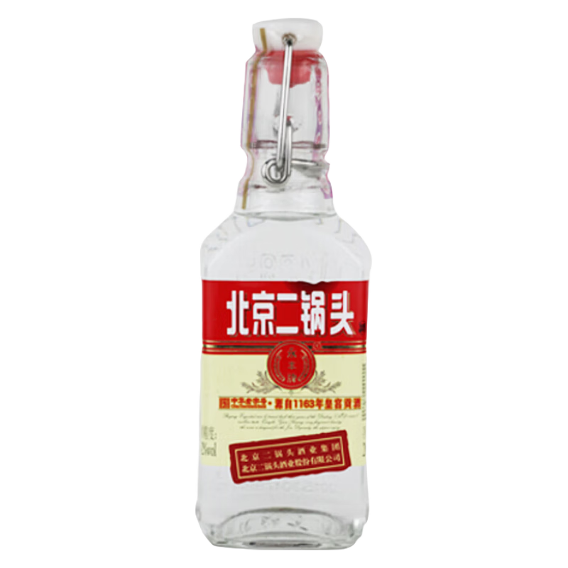 �����Ʊ�������ͷ�׾Ƴ���С��ƿ�����Ͱ׾ƿ����ƾƳ�ֱӪ��Ʒ����Сƿ 42�� 200mL 1ƿ ���