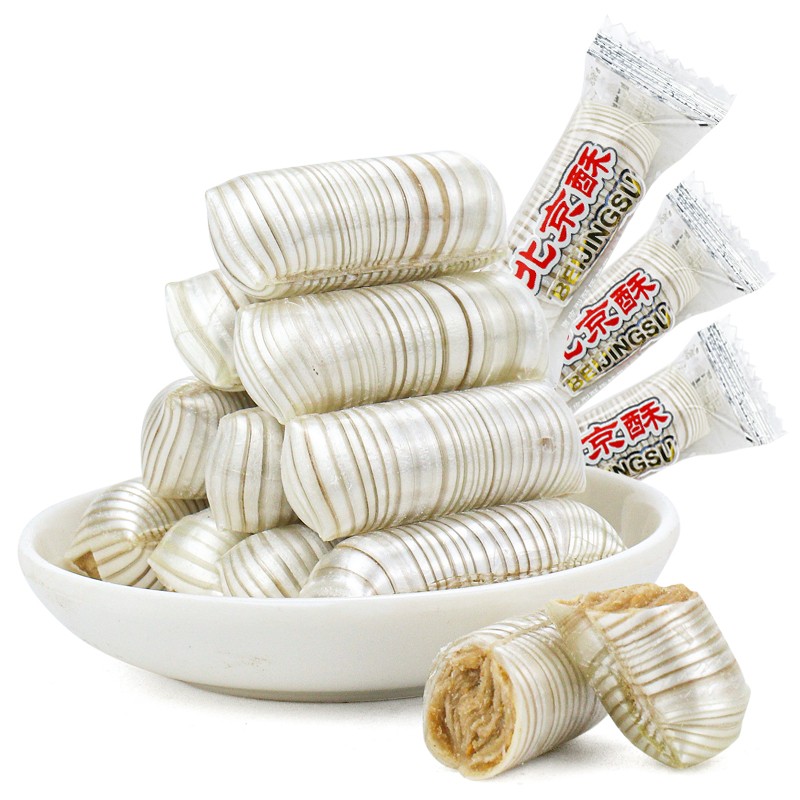 汇福园 老北京酥糖 1000g 花生酥心糖巧特产散装喜糖结婚新休闲零食