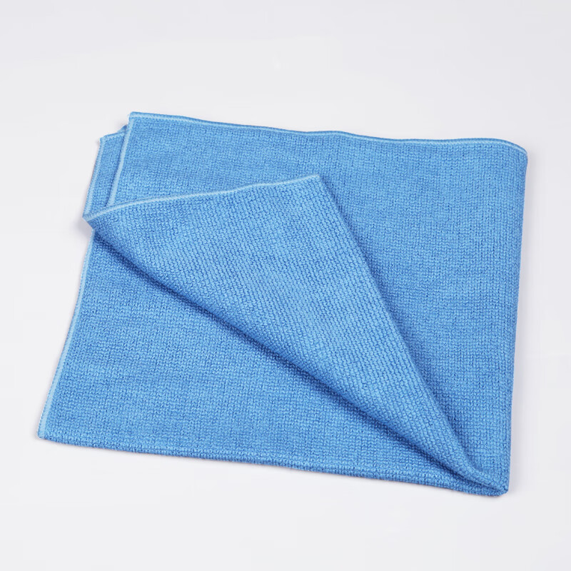 金佰利75890表面处理超细纤维擦拭布油污清洁蓝色无纺布抹布 蓝色