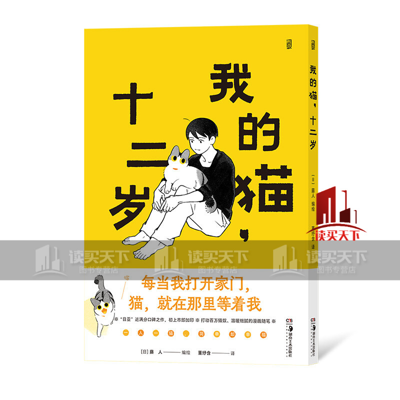 正版 我的猫 十二岁 日本网络人气漫画 有猫的日常简体中文版 猫奴生活记录连载 治愈减压感动铲屎H 书籍