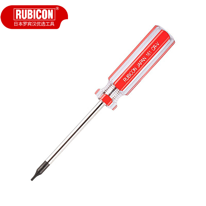 rubicon罗宾汉 磁力彩条螺丝刀 星型螺丝批 梅花批嘴起 161 t5x63mm