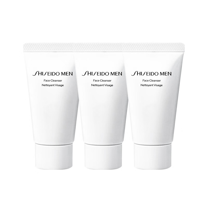 资生堂（SHISEIDO PROFESSIONAL）新男士洁面膏30ml*3