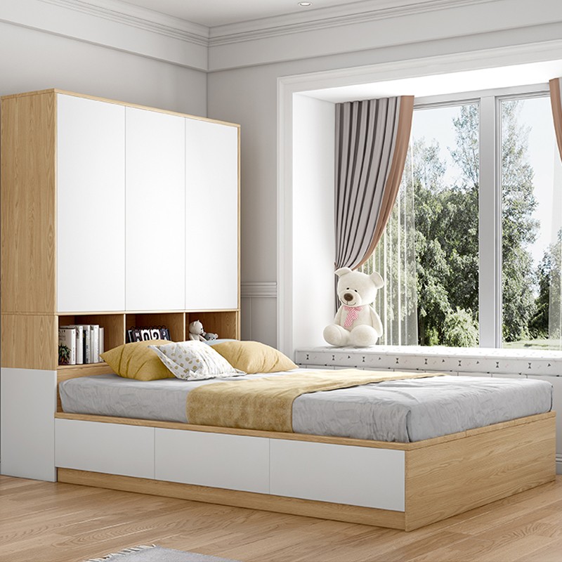 11】宜森缘 推拉门衣柜家用卧室 现代简约滑移门衣