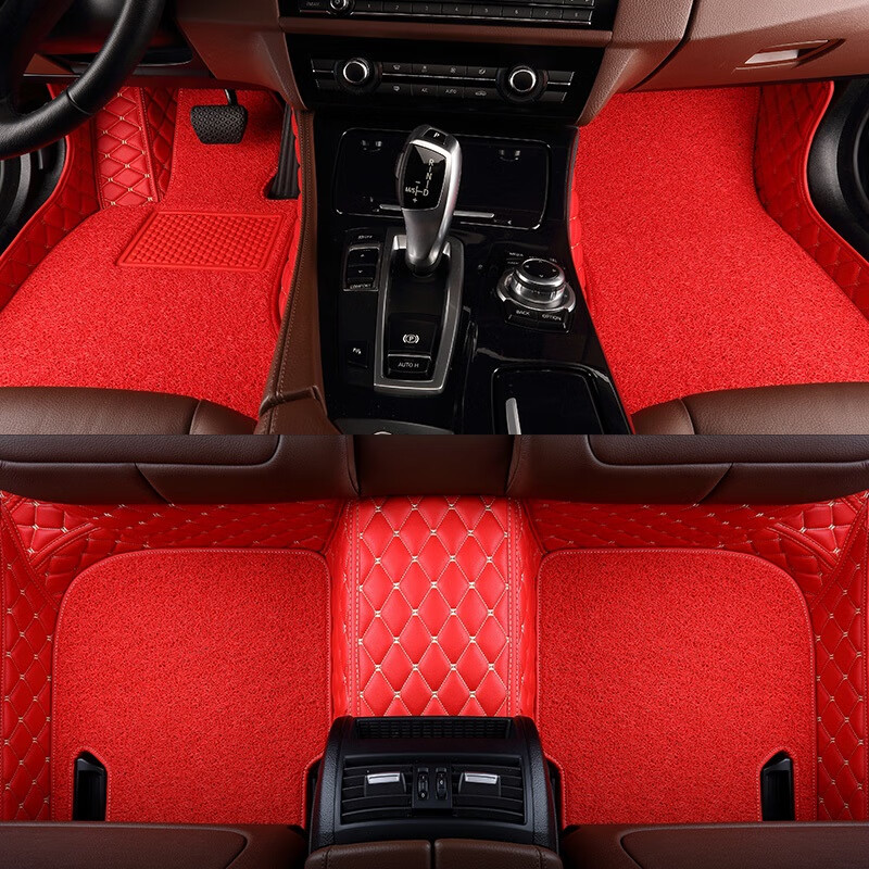 盛森08-11年老款红旗盛世hq430/hq300专用汽车脚垫 红旗盛世丝圈脚垫