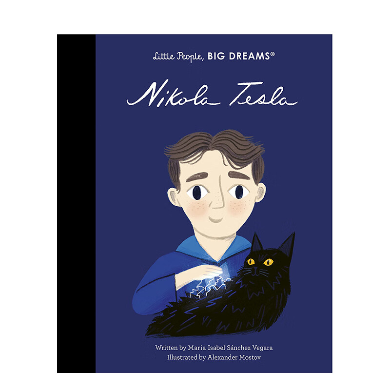特斯拉 nikola tesla: volume 77 进口原版英文儿童绘本人物传记