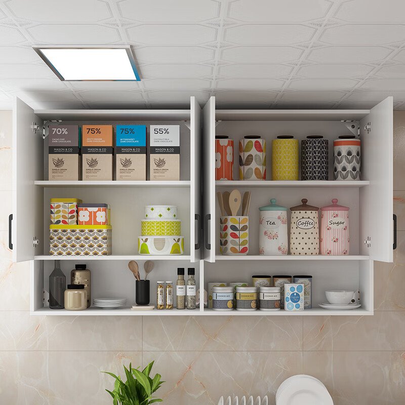 妙普乐厨房吊柜包安装  厂包安装厨房吊柜墙壁柜储物柜阳台置物柜浴