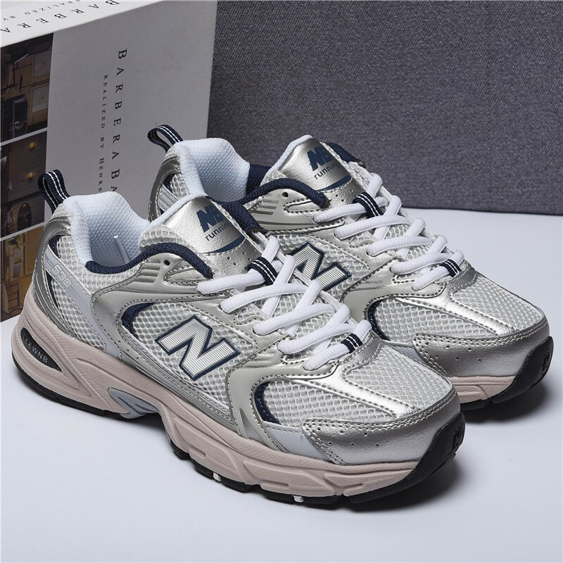官方国产nb运动情侣鞋休闲运动跑步纽百伦女鞋 530冷银灰 36标准尺码
