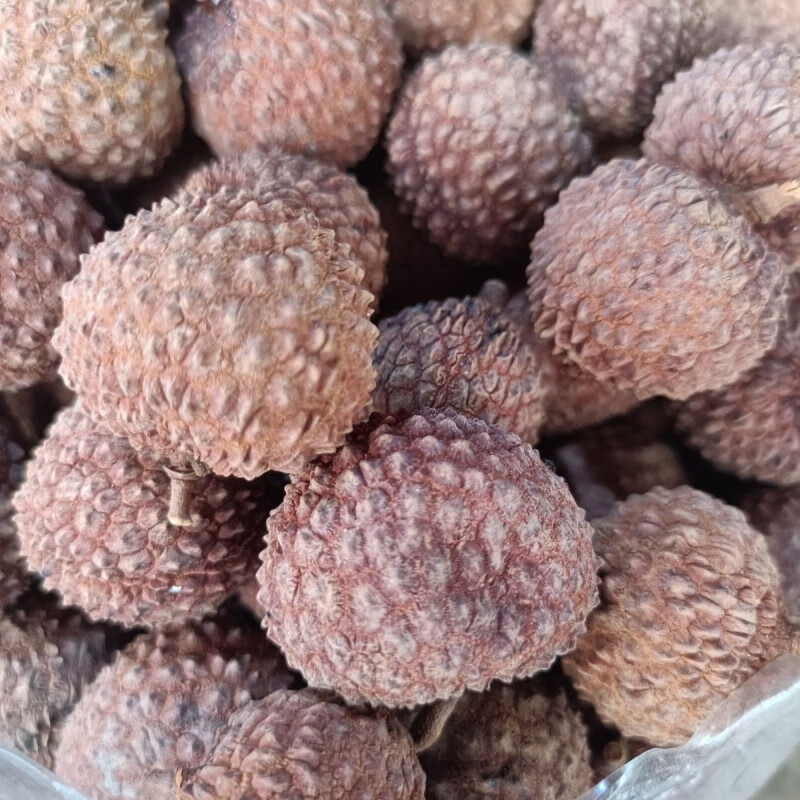 盘中玉广西灵山农荔枝干,荔枝干(鸡嘴荔,桂味)新货果核小肉厚农家带壳