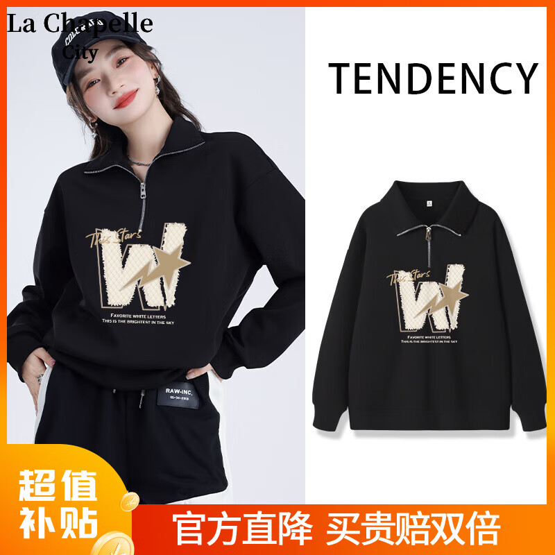 ���ڲ�����La Chapelle City���ı���polo������Ů����2024�¿���ʽ���Ű������������� ������-��ɫW XL������125-140�