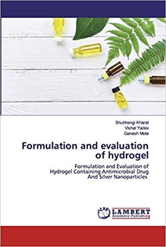 预订Formulation and evaluation of hydrogel