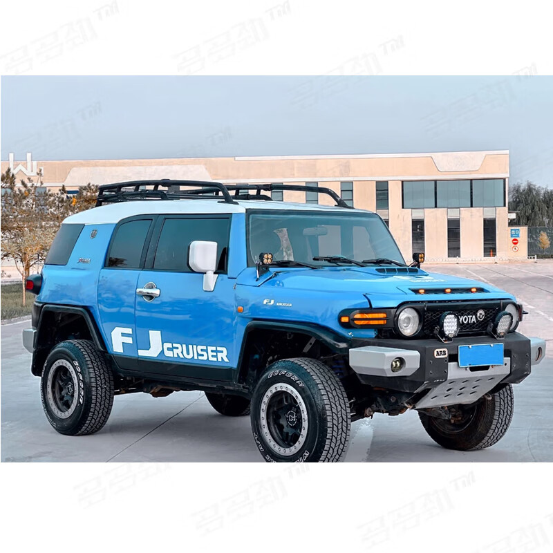 博得(bud)适用于丰田fj酷路泽车贴拉花fj酷路泽个性改装车身装饰越野