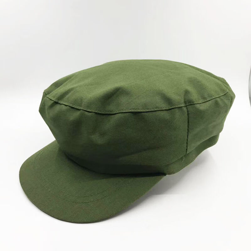 踏丽虹解放帽65式军帽老式解放帽的确良男女演出服红军老老兵聚会纪念