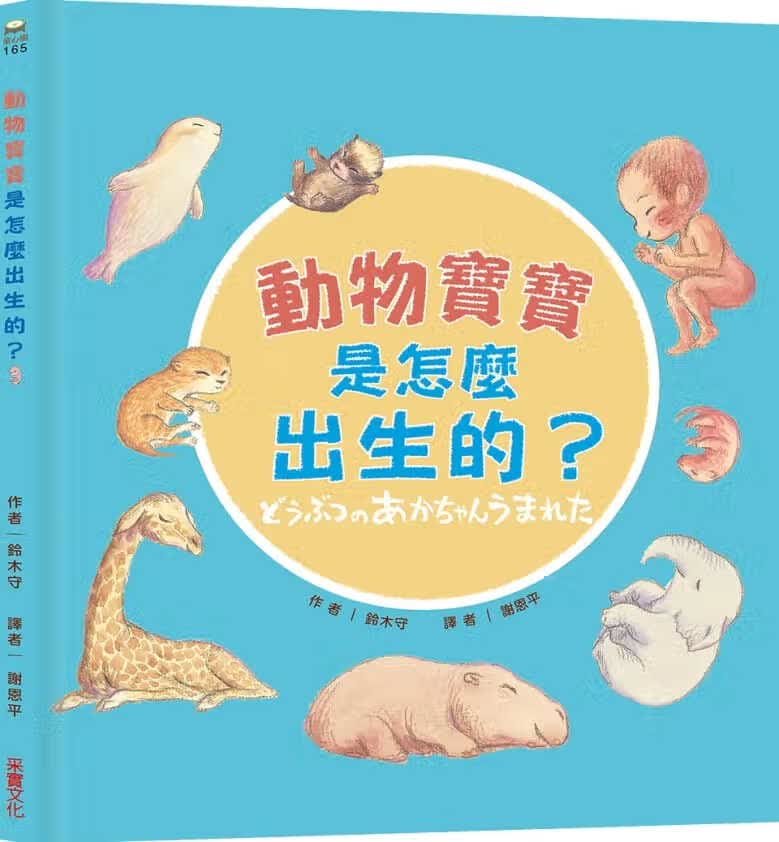 预售 铃木守 动物宝宝是怎么出生的？台版原版 童书/青少年文学 采实文化