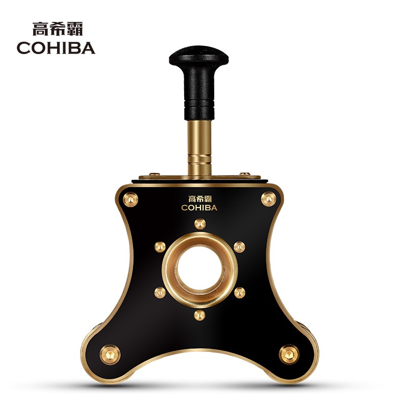 高希霸防风打火机烟灰缸打孔器台式雪茄剪刀雪茄烟商务礼品送长辈 BOSS 套装10件套 限量款 1个