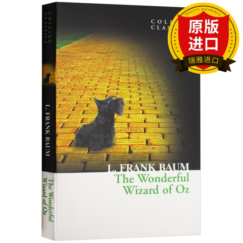 英文原版 绿野仙踪 小说The Wonderful Wizard of Oz 柯林斯经典文学系列 儿童读物 L.Frank Baum莱曼弗兰克鲍姆全英文进口英语书籍