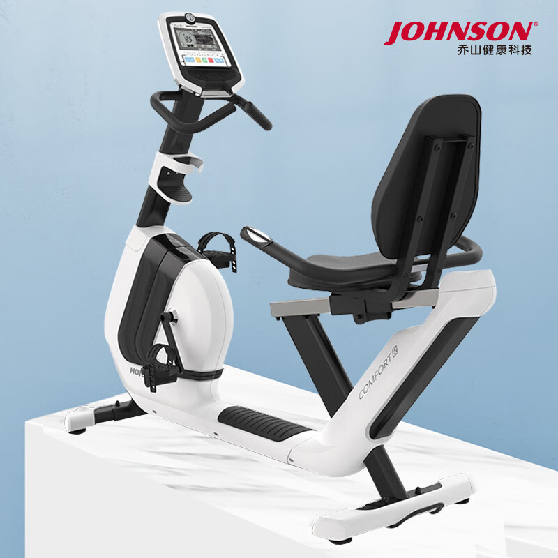 乔山（JOHNSON） 健身车 动感单车家用 运动单车 功率自行车 脚踏车 康复健身器材 Comfort R坐靠式