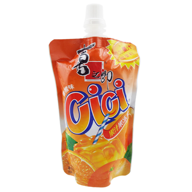 喜之郎 cici果冻爽 果汁饮料 休闲零食零嘴 六一儿童节新年 香橙味150