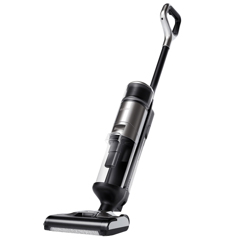 苏泊尔（SUPOR） 无线洗地机 吸洗拖一体 一键自清洁 自动调节吸力 固液分离吸尘器 银色