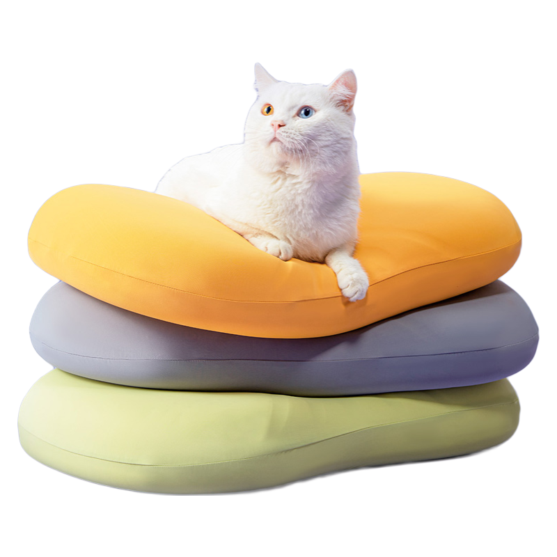 8H乳胶枕 小米Cat-touch猫感乳胶枕 网红猫肚枕乳胶内芯颈椎枕护颈枕头芯 抹茶绿 单只装