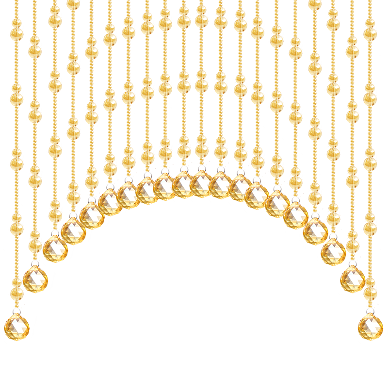 湘尚阁珠帘水晶珠帘：高品质美观的帘艺隔断，价格走势和其他品牌对比