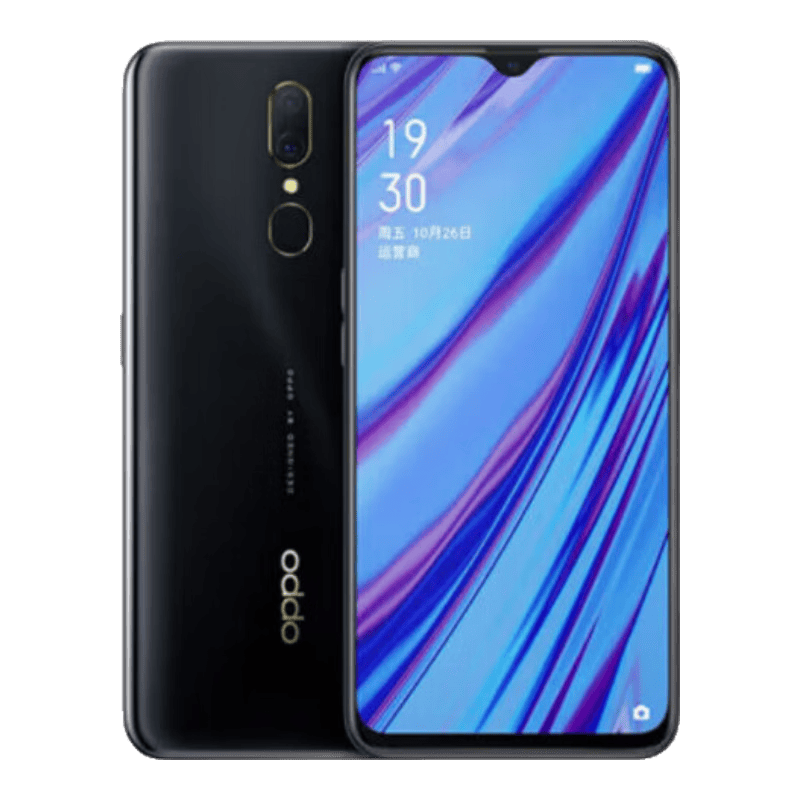 OPPO A9x 二手手机  安卓拍照游戏全面屏备用智能 曜石黑 6GB+128GB 9成新