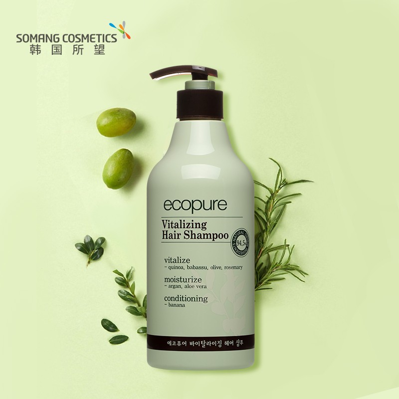 韩国所望洗发水植物活力系列去屑头皮滋养 头皮护理植物洗发水500ml