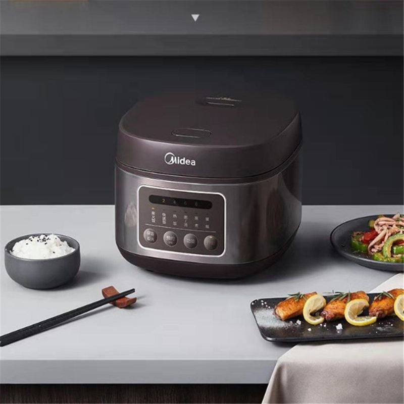 美的(midea)fb40m171 电饭煲 家用4l一键柴米饭 智能预约金属机身 圆