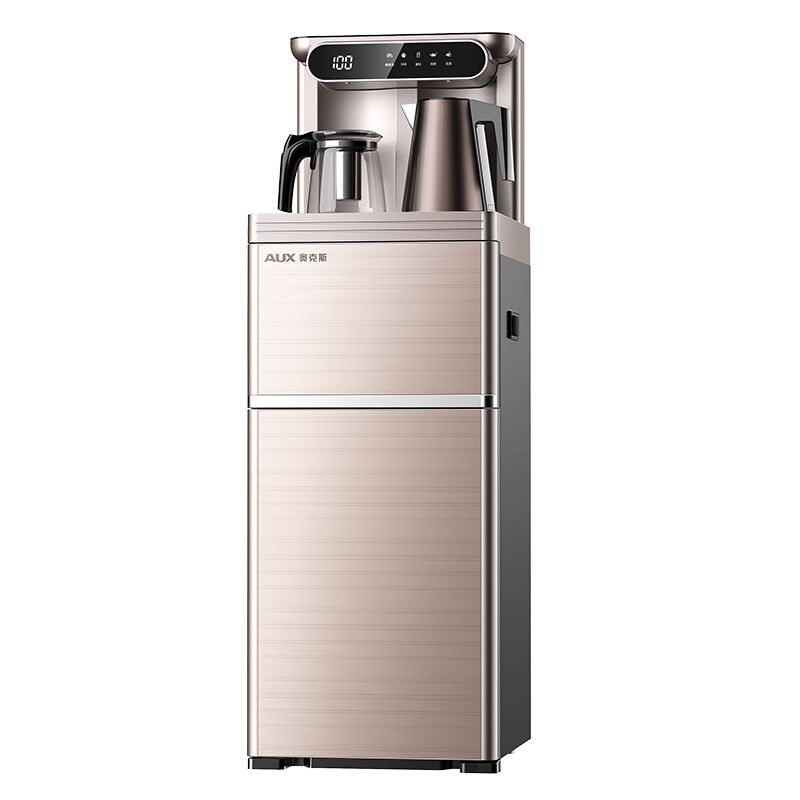 奥克斯（AUX）茶吧机 家用多功能无线充电智能遥控款加高加宽尺寸饮水机 冷热款YCB-0.75-06
