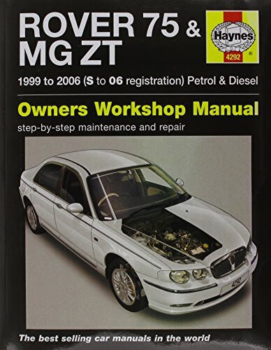 预订 Rover 75 / MG ZT Petrol & Diesel (99 - 06) Haynes Repair Manual