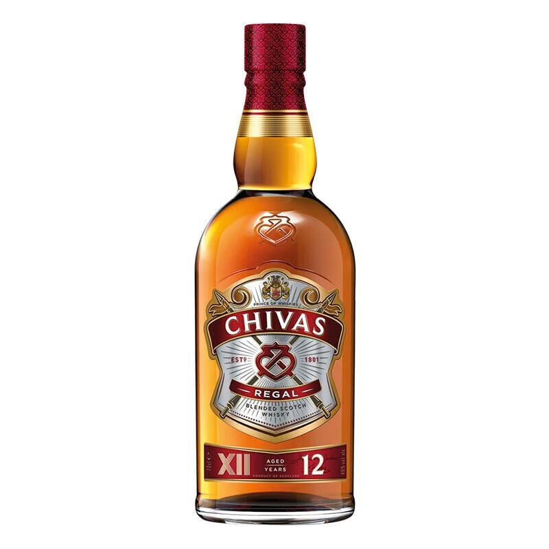 芝华士（Chivas Regal）名企严选 芝华士12年威士忌洋酒大瓶 保乐力加 一瓶一码 芝华仕 芝华士12年1000mL1瓶